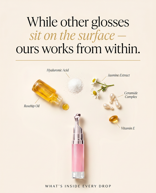 Botanical Lip Essence Oil — Natural Herbal Formula